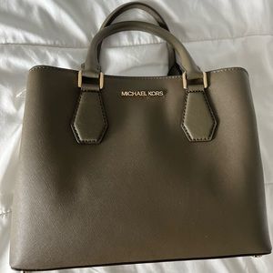 Brand new with tags Michael Kors olive handbag
